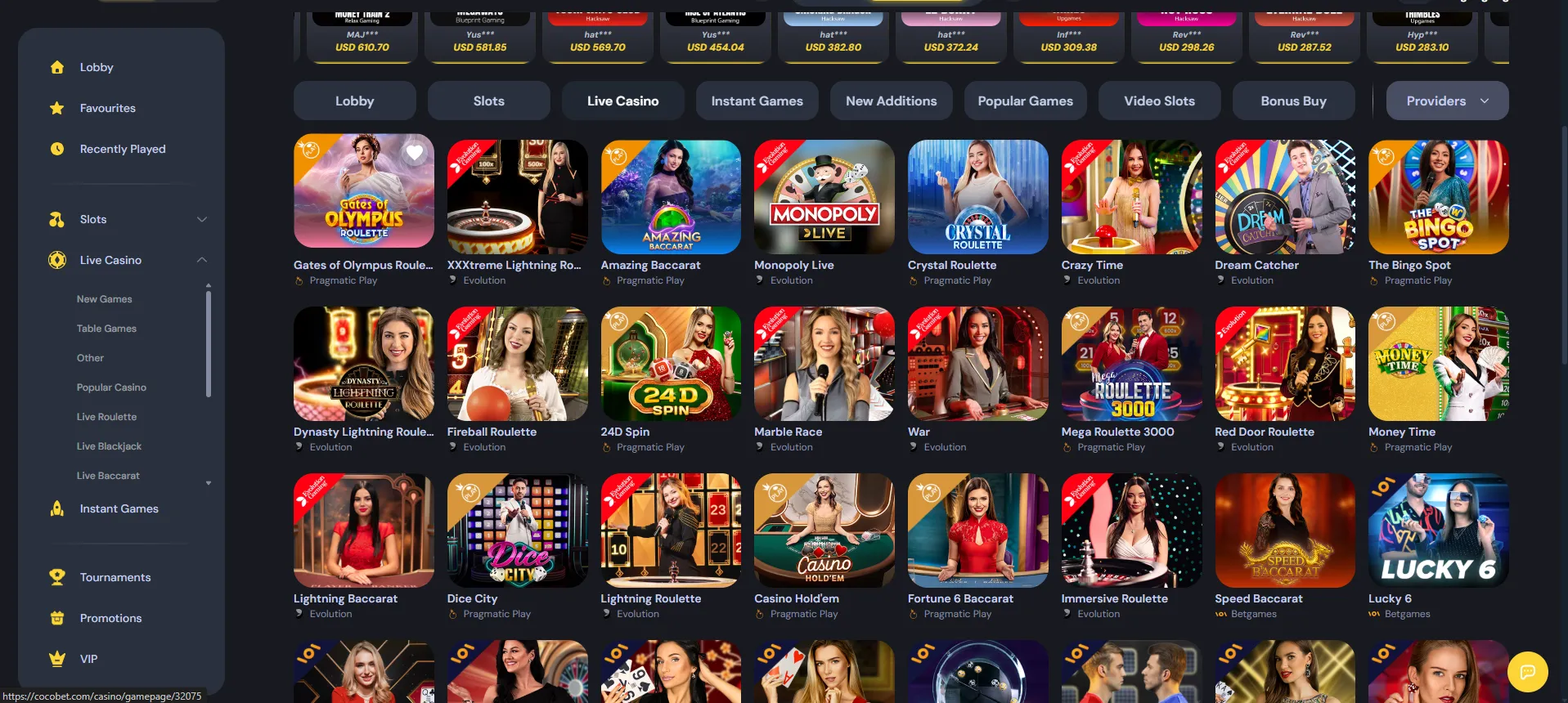 Live Casino